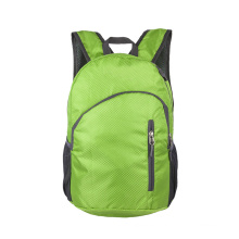 Wholesale light weight travel  sports foldable knapsack waterproof camping bag  polyester folding bag for Travel outdoors